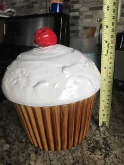Large Cupcake Canister