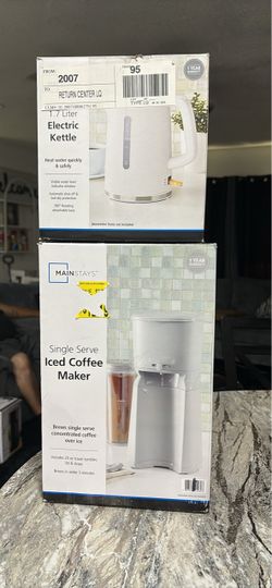 Mainstays Single Serve Iced Coffee Maker