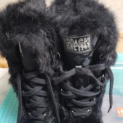 NWT Coach Winter boots, size 6