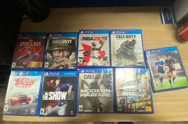 PlayStation 4 games