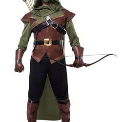 Robin Hood Deluxe Costume Set - Adult small