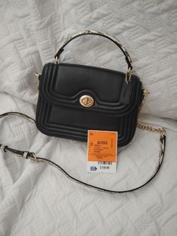 Coach crossbody purse black. New with tag