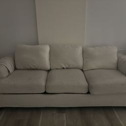 $100 White Couch