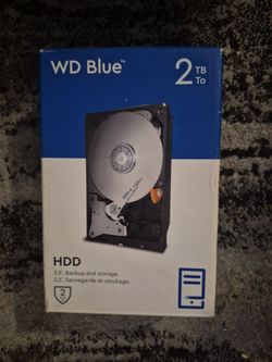 BRAND NEW WD Blue 2TB HDD Hardrive