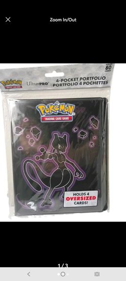 Pokémon Mewto large 4-Pocket Binder