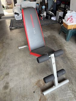 Weider 130 Adjustable Weight Bench – Incline/Decline/Sit-Up Bench