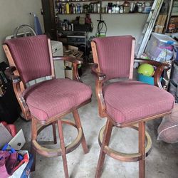 Customer Made Swivel Bar Stools