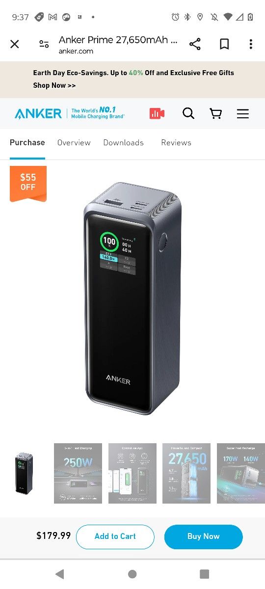 Anker Prime 250W Power Bank