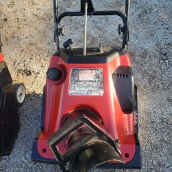 Snow Mower Running Good Condition $250