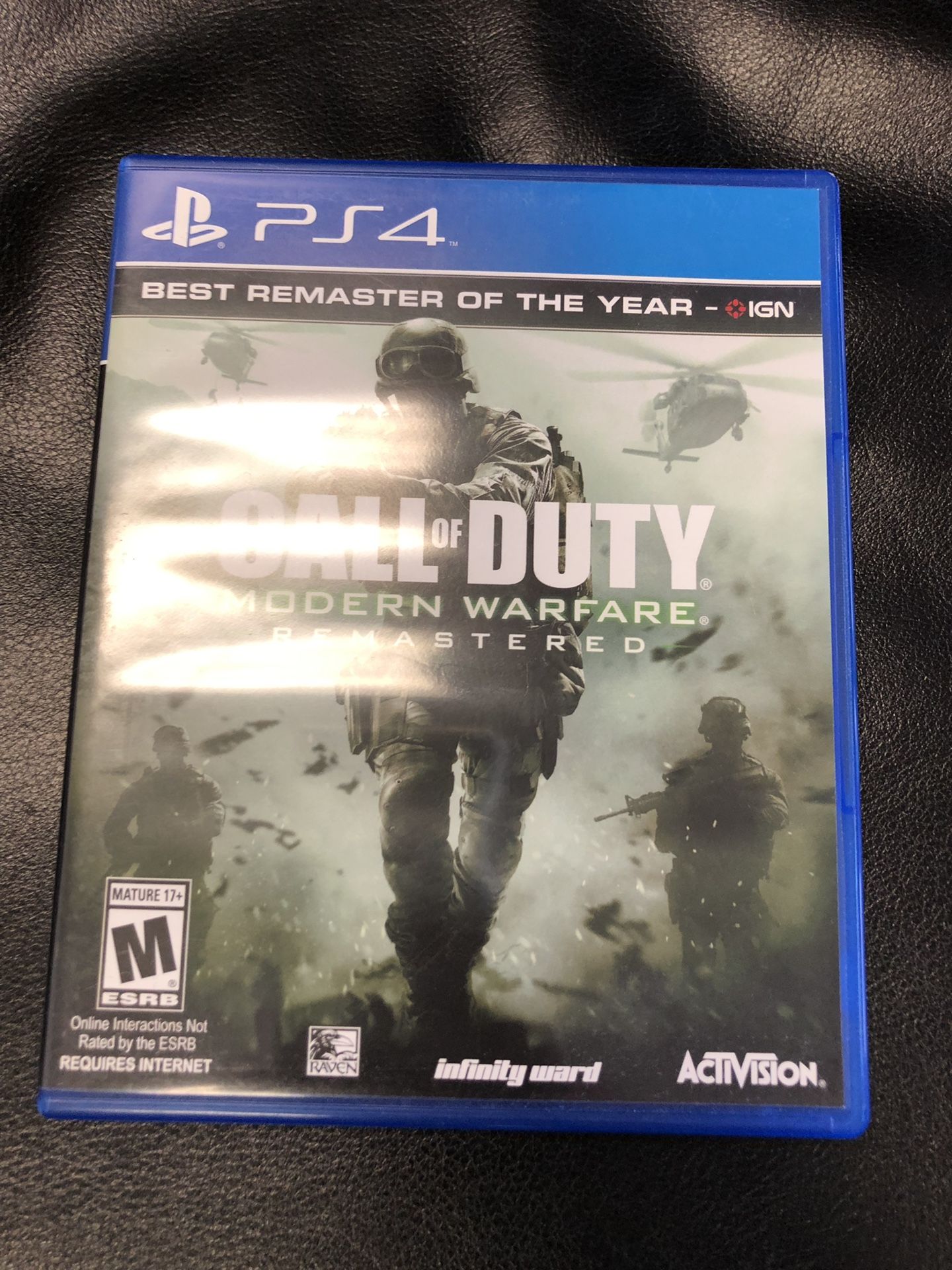 Call of duty modern warfare remastered PS4