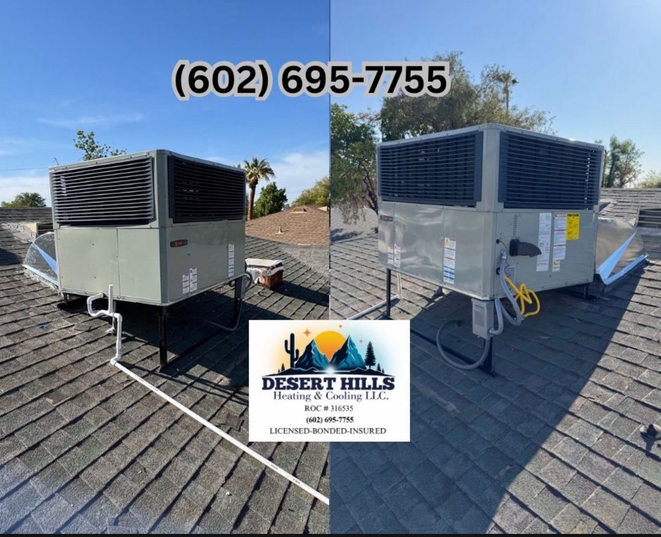 Heating Cooling Rooftop Units Gas packs Heat Pumps