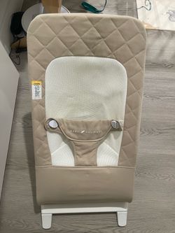 Baby Delight Bouncer — Quilted | Tan/Beige | Good Condition