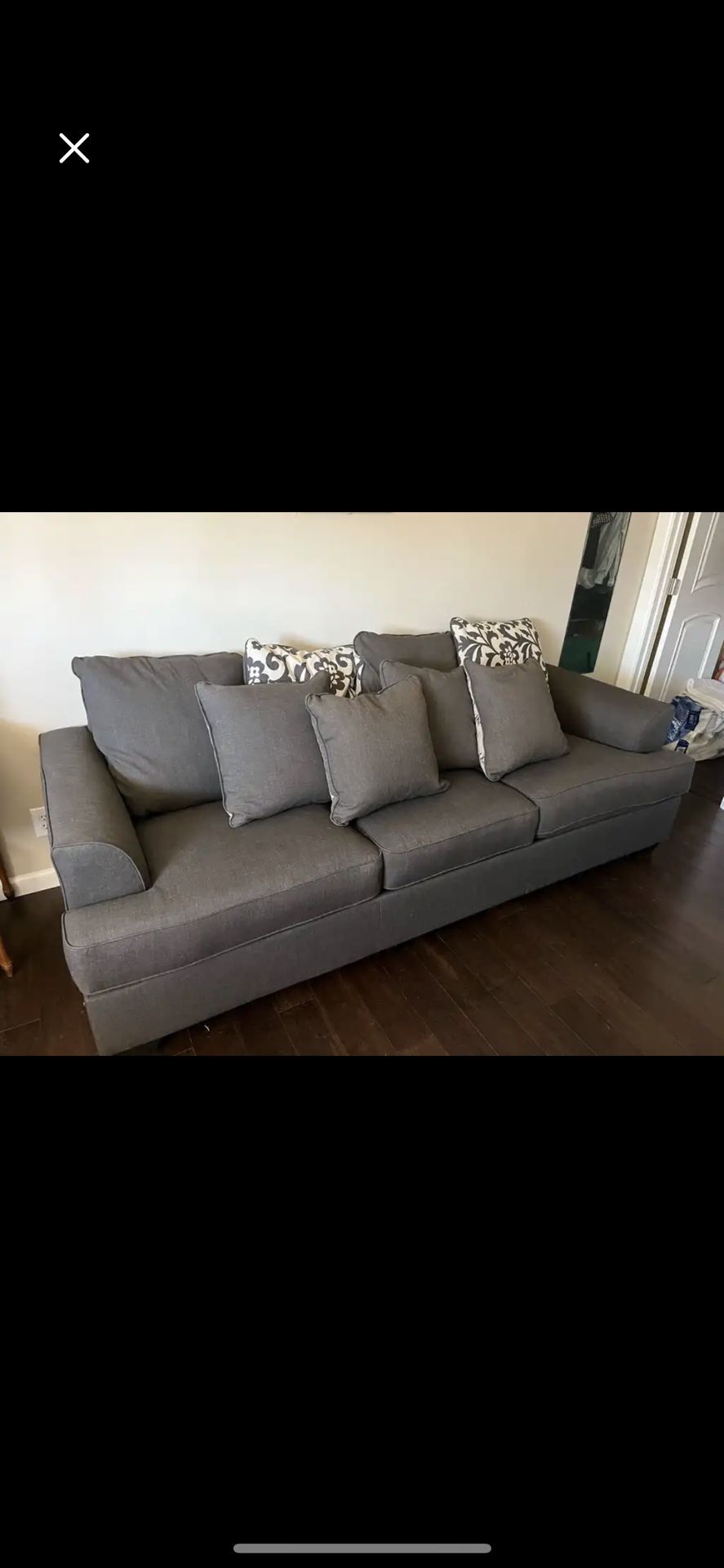Grey Couch For sale