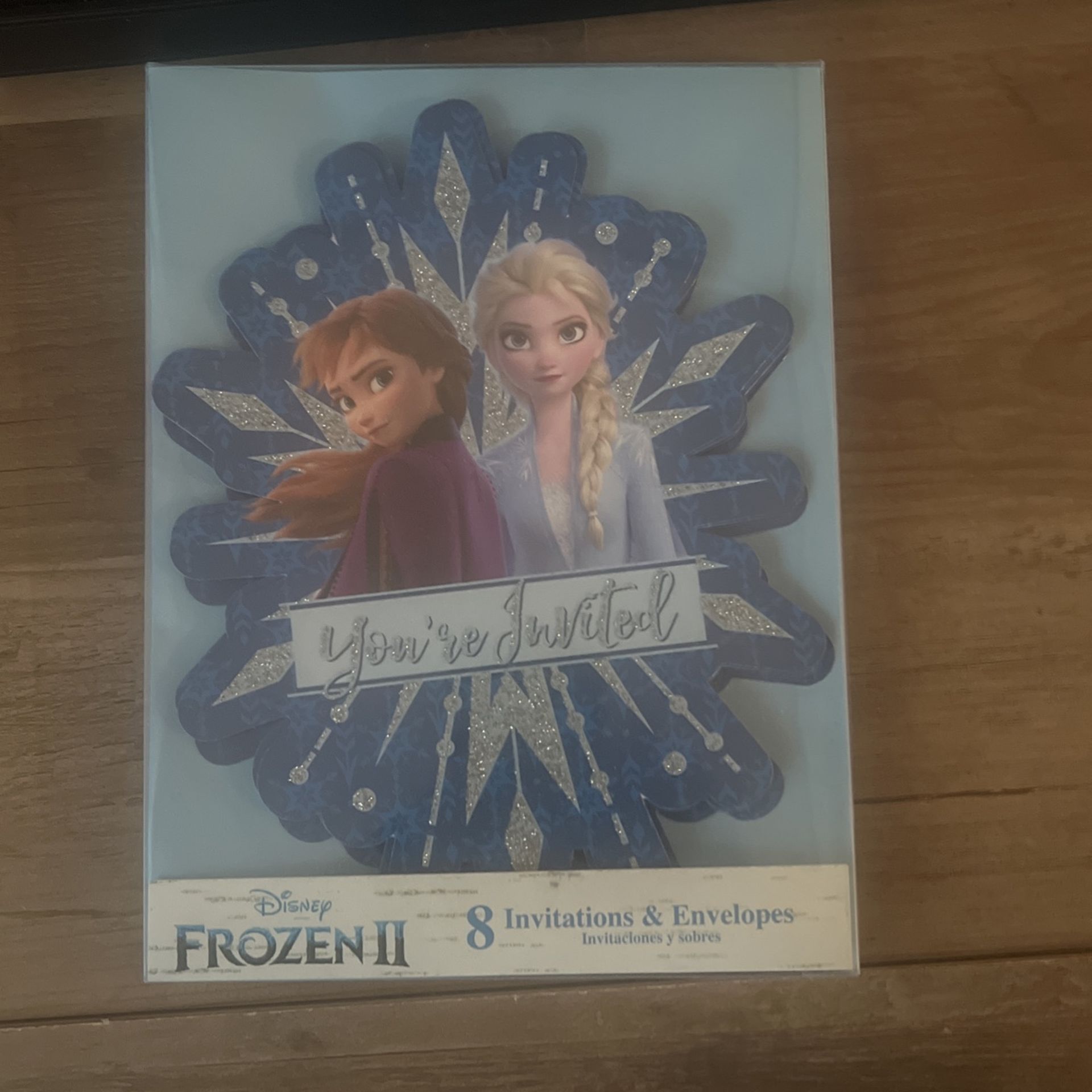 Blank Elsa Invites