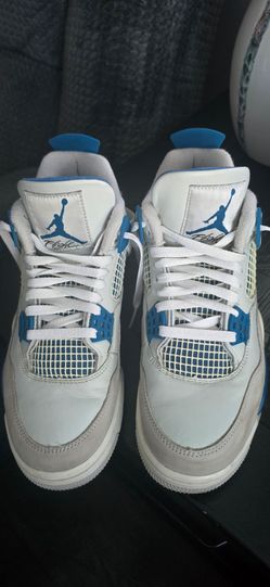 Air Jordan 4 Military Blue Sneakers size 8