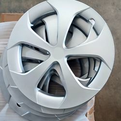 New 15" Hubcaps Wheel Covers (4) Complete Excellent NEW CONDITION FITS ALL TOYOTA SCION NISSAN HONDA KIA HYUNDAI FORD CHEVY  