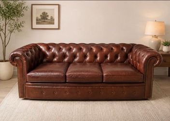 Vintage Executive Chesterfield Sofa