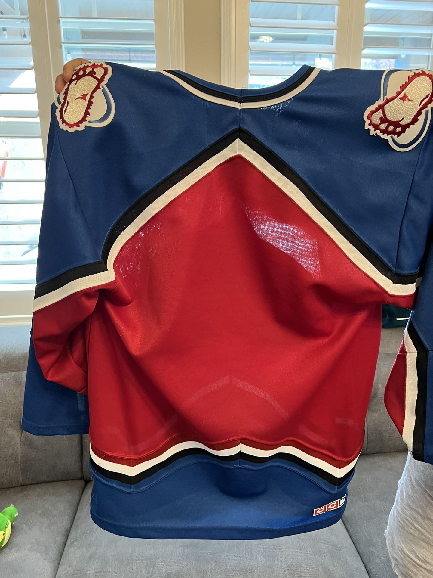 Men's M Retro CCM CO AVALANCHE JERSEY!!!! for Sale in