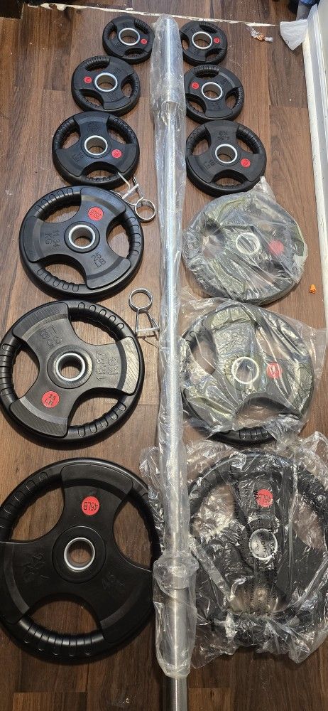 Olympic Bar And Weights