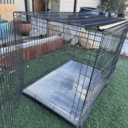 $85 Jaula De Metal.  Para Gallinas O Perros . De Largo 48 . Y De Ancho  29 