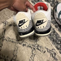 Jordan 3,s white cement reimagined 