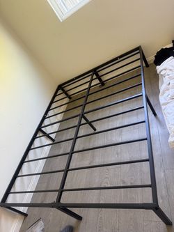 Queen bed metal frame