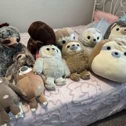 Sloth Stuffies 