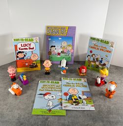 Peanuts Books and Figures Bundle