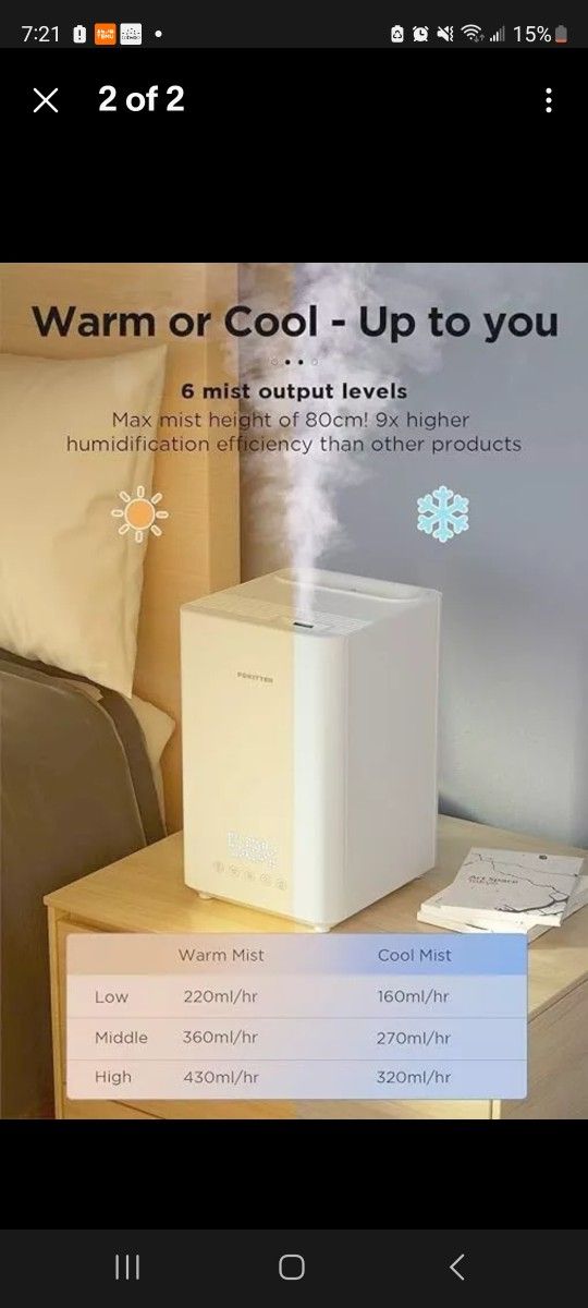 Pokitter Hybrid Humidifier