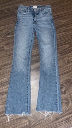 high rise jeans