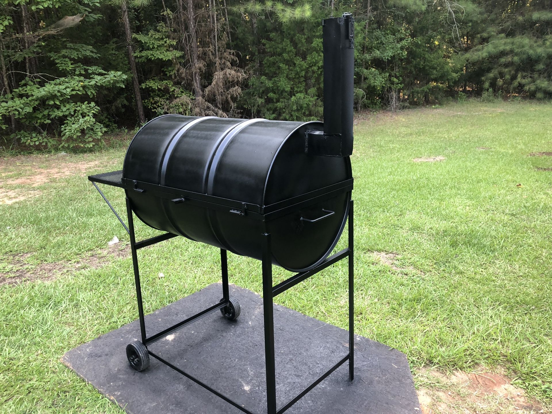 55 gallon drum bbq grill