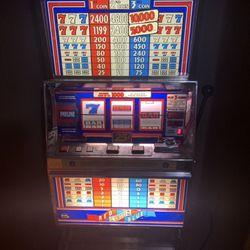 Red White Blue Casino Machine 