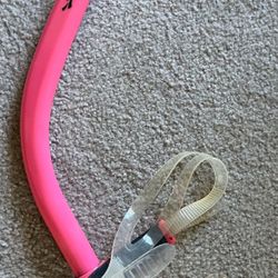 Pink Finis Center-Mounted Snorkel 