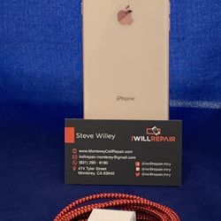 Apple iPhone 8 gold 64 GB unlocked $220