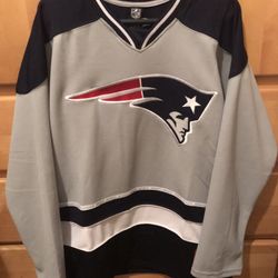 Patriots Football Hockey Jersey- $75