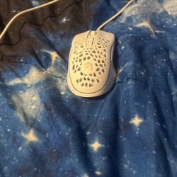 White Wired Gaming Mouse 