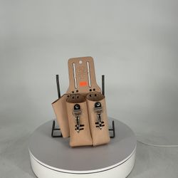 R&J LEATHERCRAFT Top Grain 2-Pocket Pliers Holder - 902