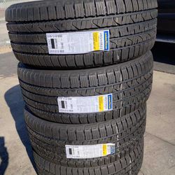 Cadillac Escalate Tires New Goodyear Wrangler Steadfast HT 285 45R22 $740 set of four new tires install mount and balance