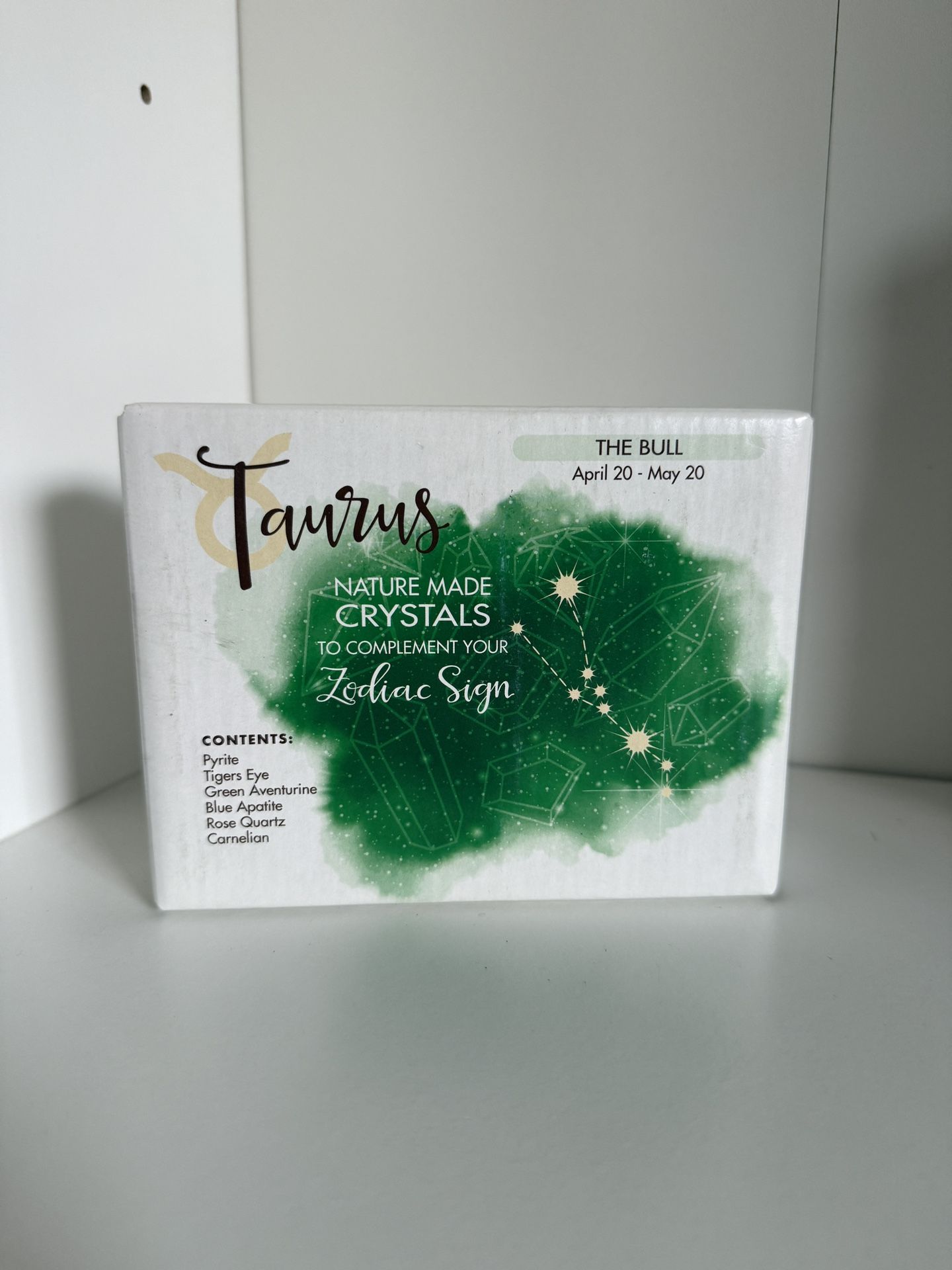 Taurus Crystal Gift Box Set