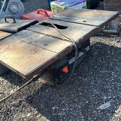 Black And Decker Table Saw