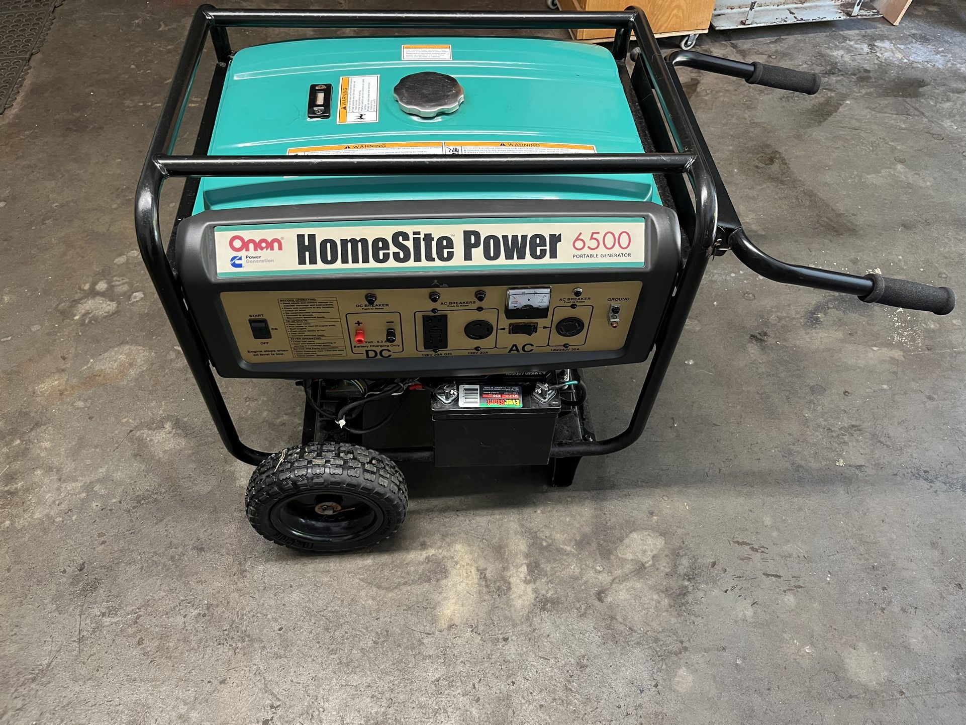 HOMESITE GENERATOR 6500W