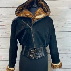 Sebastian Fine Leather Of Spain Jacket Small