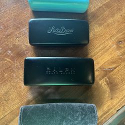 4 Brand Name Eyeglass Cases