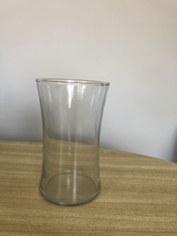 Set Of 3 Trumpet Glass Vases 