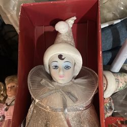 Vintage Harlequin In Original Box