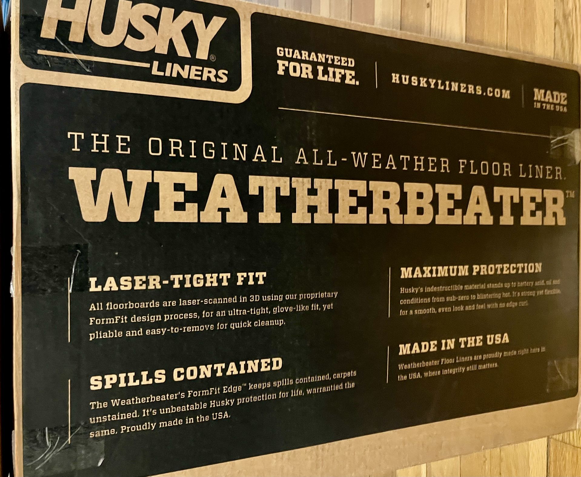 Honda Accord Husky All Weather Floor Mats