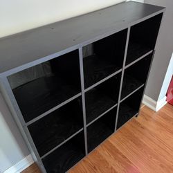 Black 9-Cube Storage Organizer
