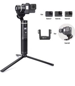 FeiyuTech FY Feiyu G6 3 Axis Splash Proof, Updated Version of G5 for GoPro Hero 8/7/6/5/4/3, Yi Cam 4K, Similar Size AEE Action Cameras with EACHSHOT