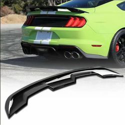 Mustang GT500 Rear Spoiler PG Style Gloss Black Wing Brand New 15-21