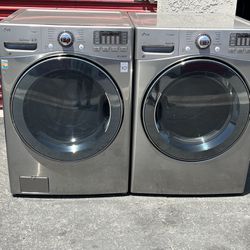 LG Set Electric Dryer And Washer 